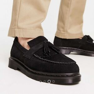 Dr. Martens Black Tassel Loafers